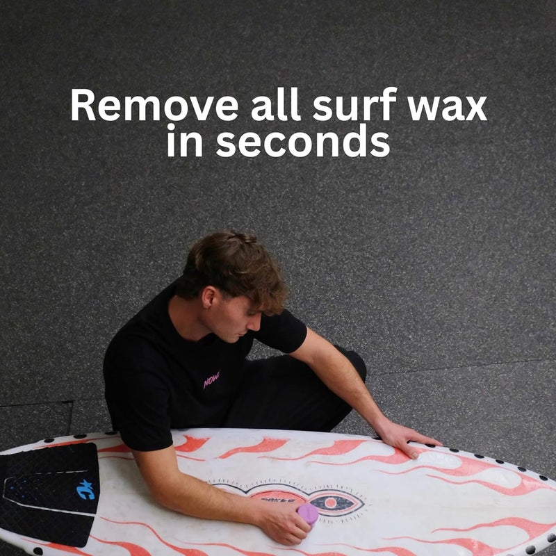 NOWAX Surf Wax Remover, Surfboard Cleaning Tool with Storage Bag - Image 2